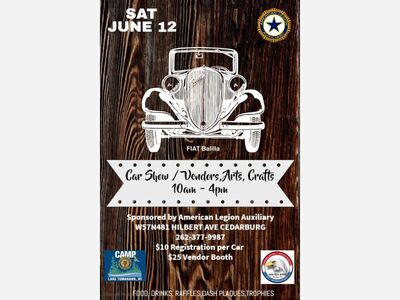 Cedarburg American Legion Car Show Fundraiser