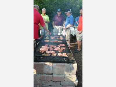 Paint & Dine BBQ Party in Cedarburg on July 16, 2021