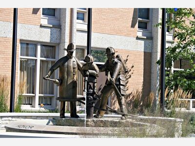 Unveiling of a Plaque to be Awarded to the Cedarburg Fire Department 