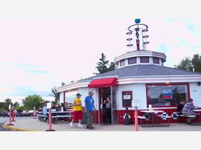 Country Drive-In Party at Wayne's Drive-In on Aug. 22, 2021