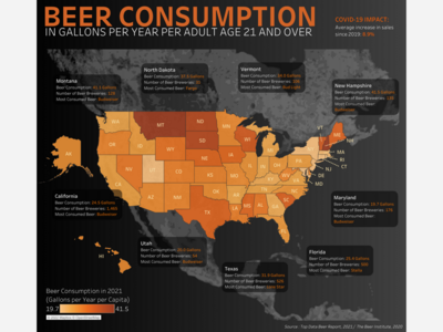 How Does Wisconsin Stack Up Against Other US States in Beer Consumption? 